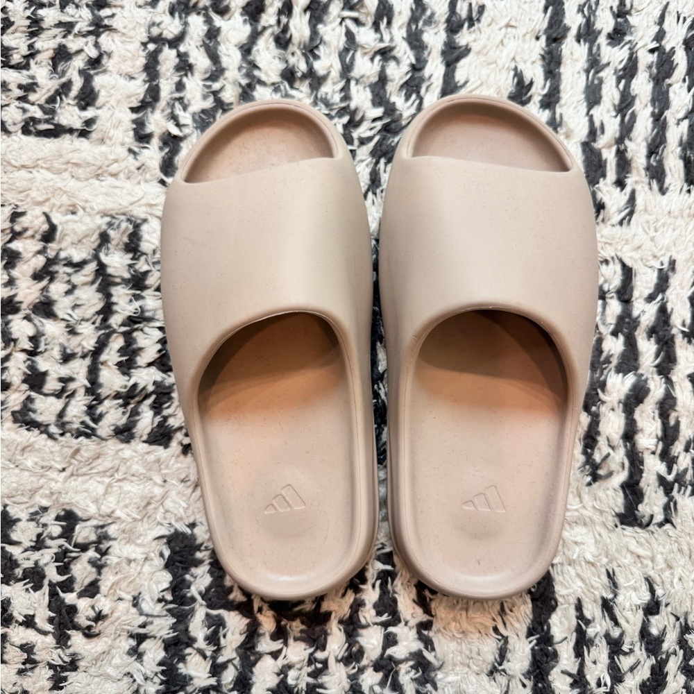 Adidas Yeezy Beige Slide Sandals Men 8